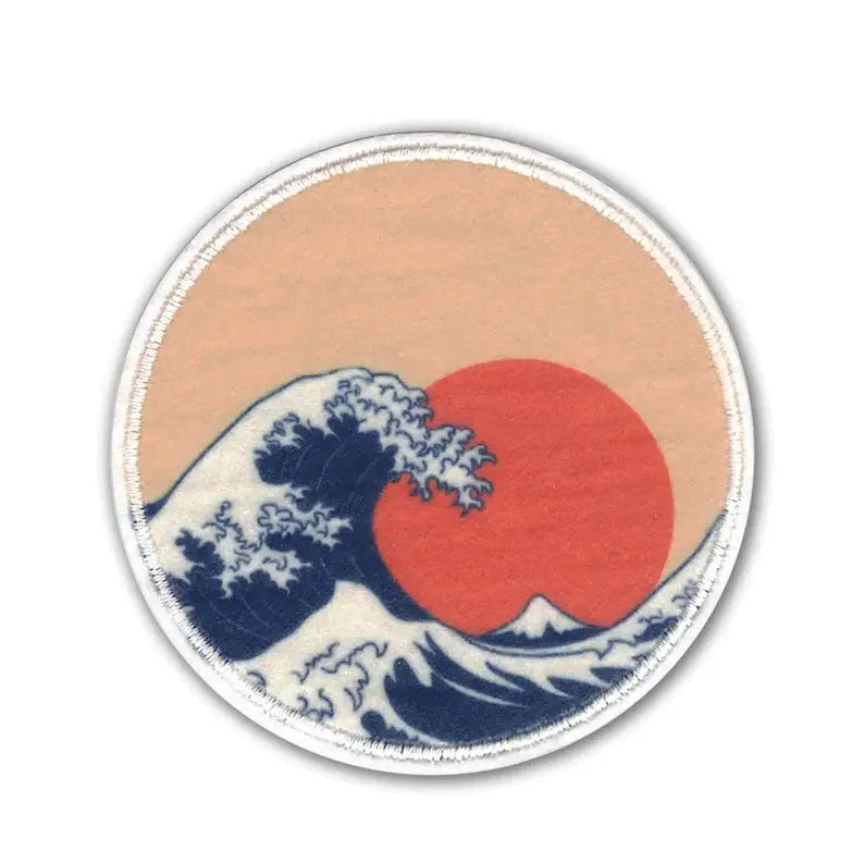 THE GREAT WAVE Kosmic Soul Patch