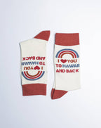HAWAII LOVIN' Women's Crew Socks