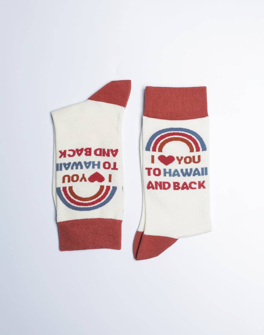 HAWAII LOVIN' Women's Crew Socks