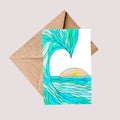 SUNSET Greeting Card