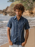 SHADOW Short Sleeve Button Down Shirt