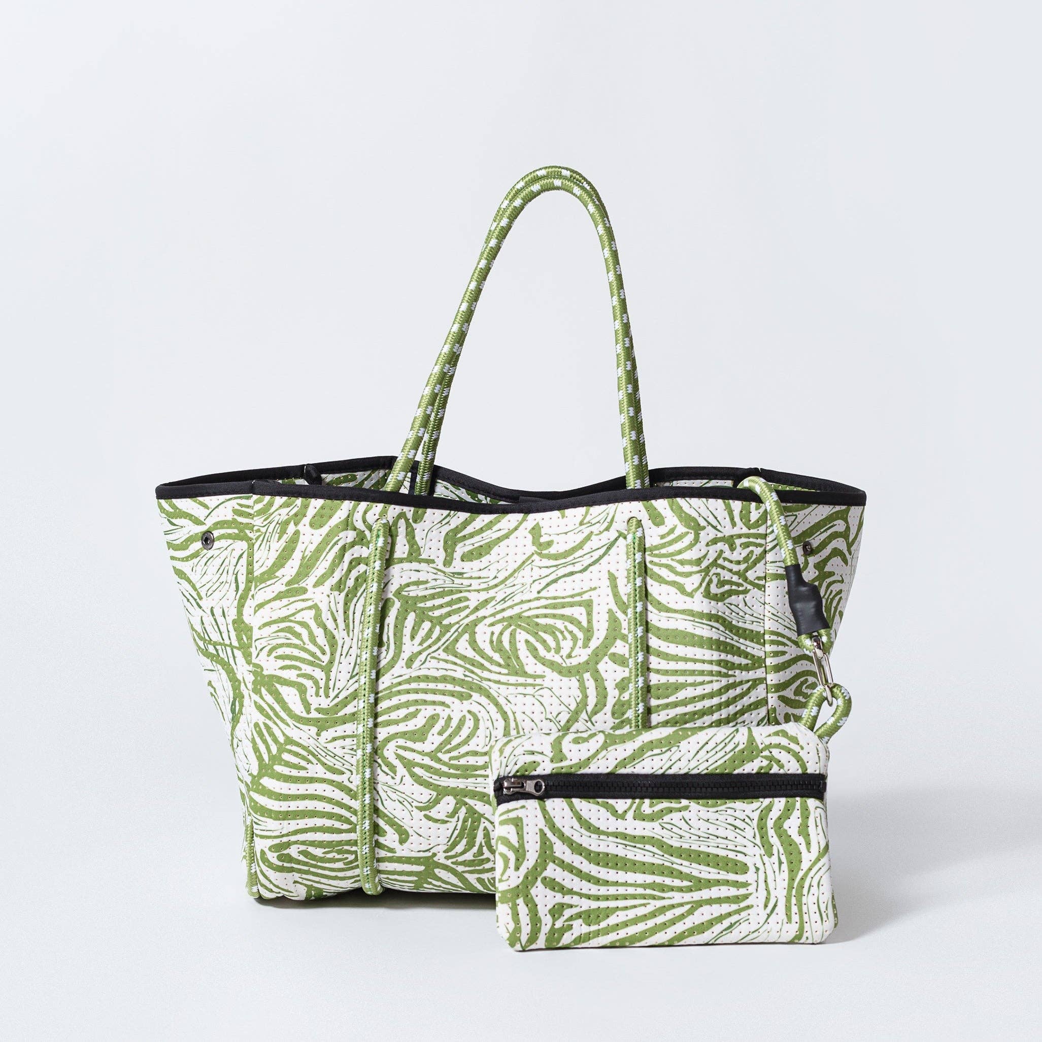 EVERYDAY TOTE BAG - SAGE MARBLE