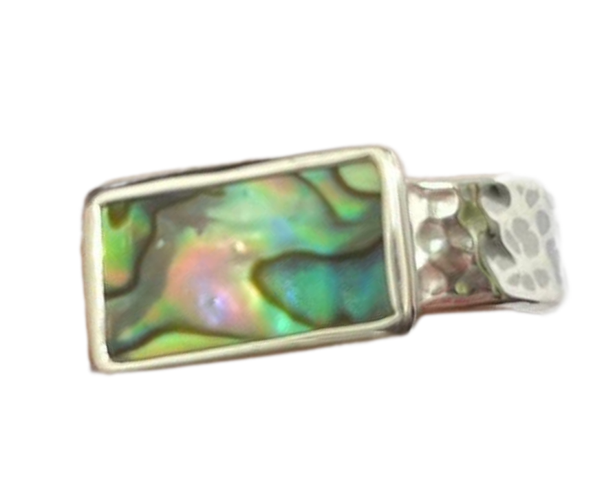 MORGAN Handmade Abalone Ring