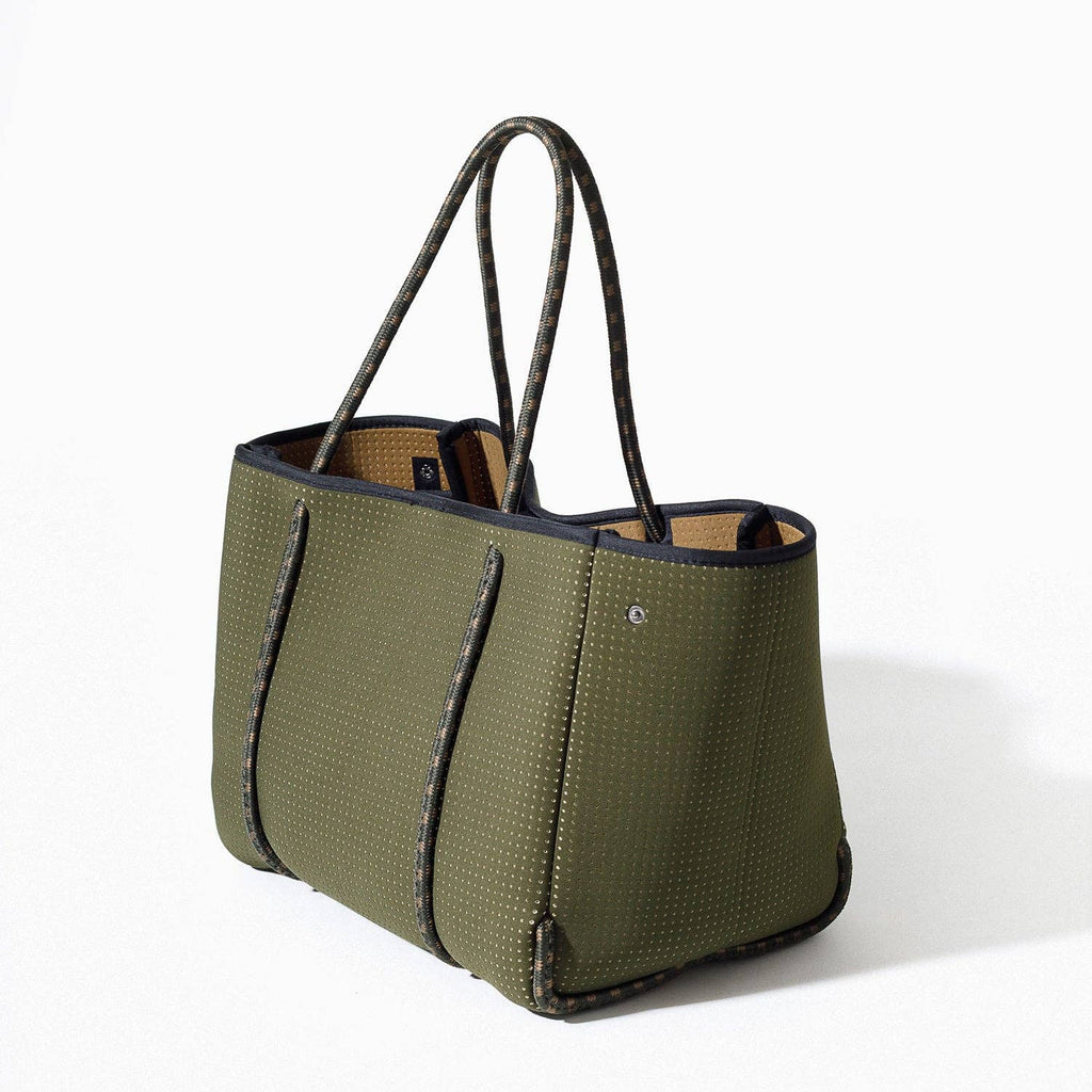 OLIVE Green Everyday Tote Bag | Neoprene & Waterproof
