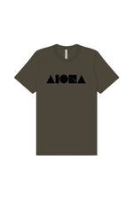 ISLAND SHAPES Army Unisex Tee