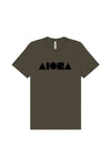ISLAND SHAPES Army Unisex Tee