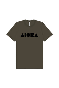 ISLAND SHAPES Army Unisex Tee