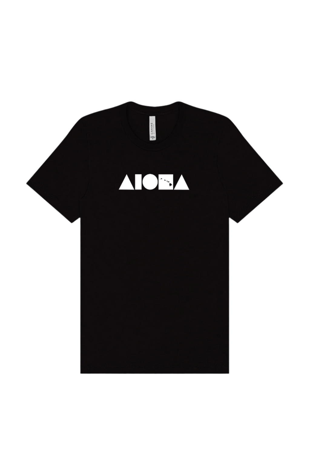 ISLAND SHAPES Black Unisex Tee