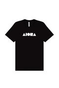 ISLAND SHAPES Black Unisex Tee
