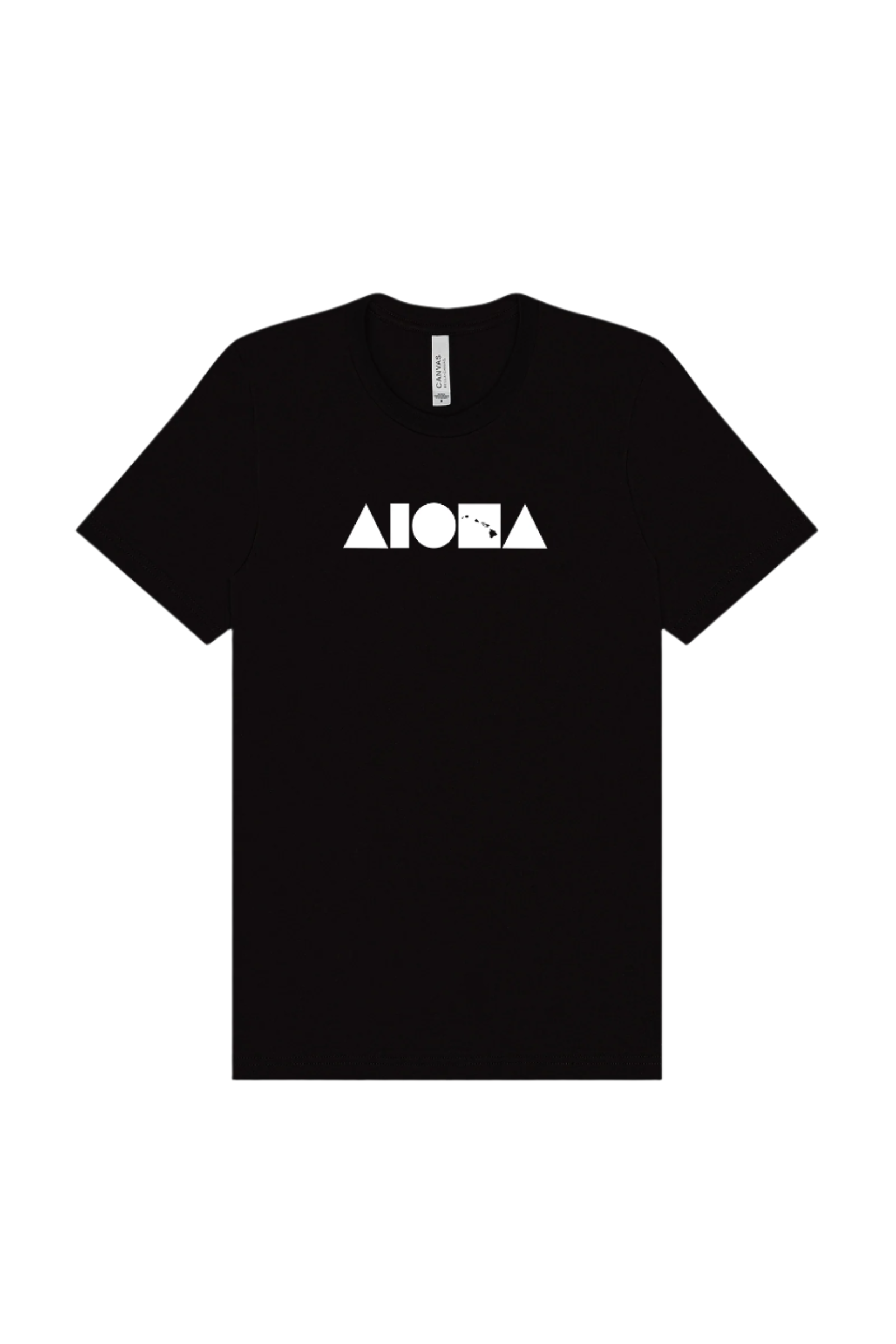 ISLAND SHAPES Black Unisex Tee