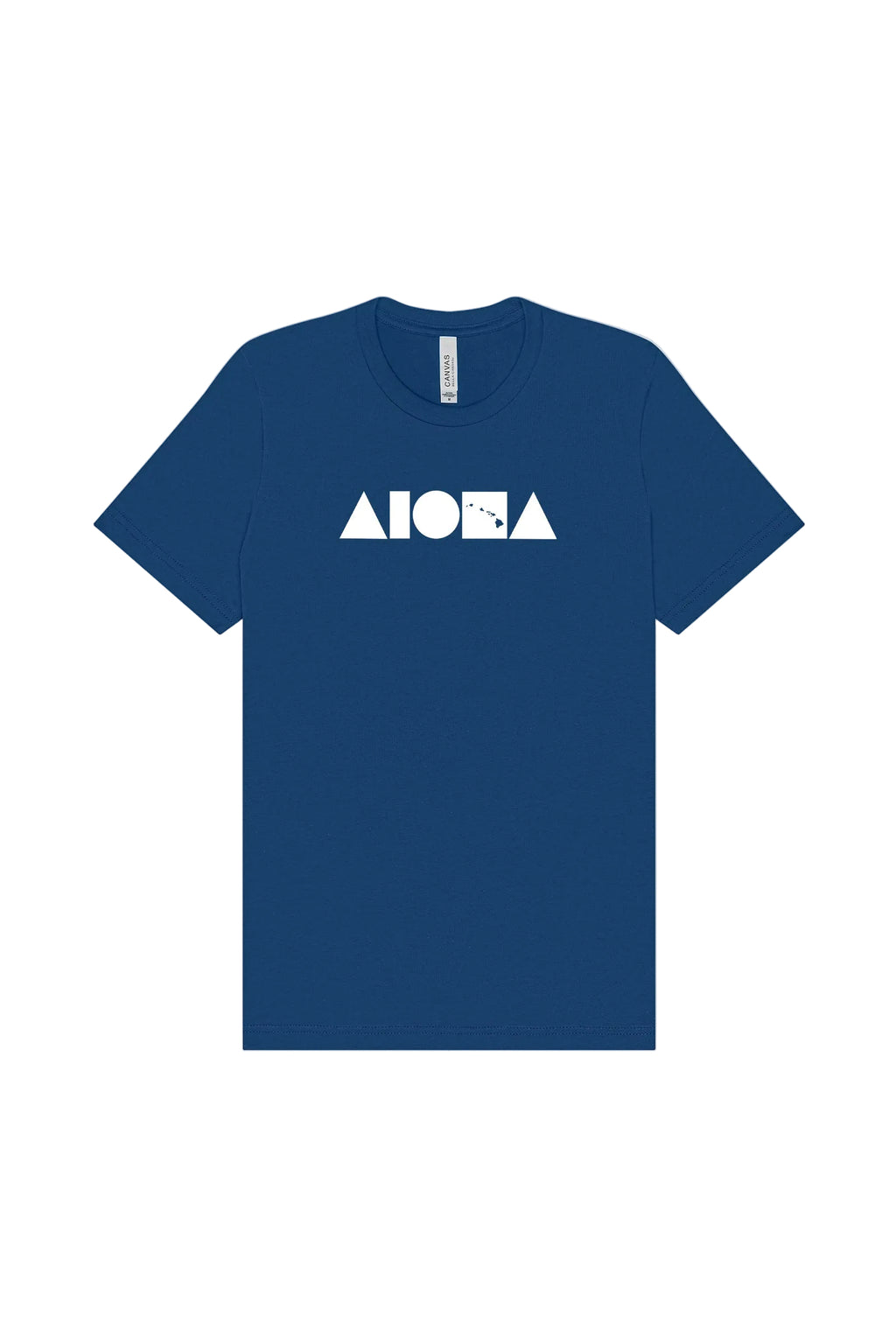 ISLAND SHAPES Cool Blue Unisex Tee