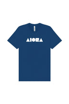 ISLAND SHAPES Cool Blue Unisex Tee