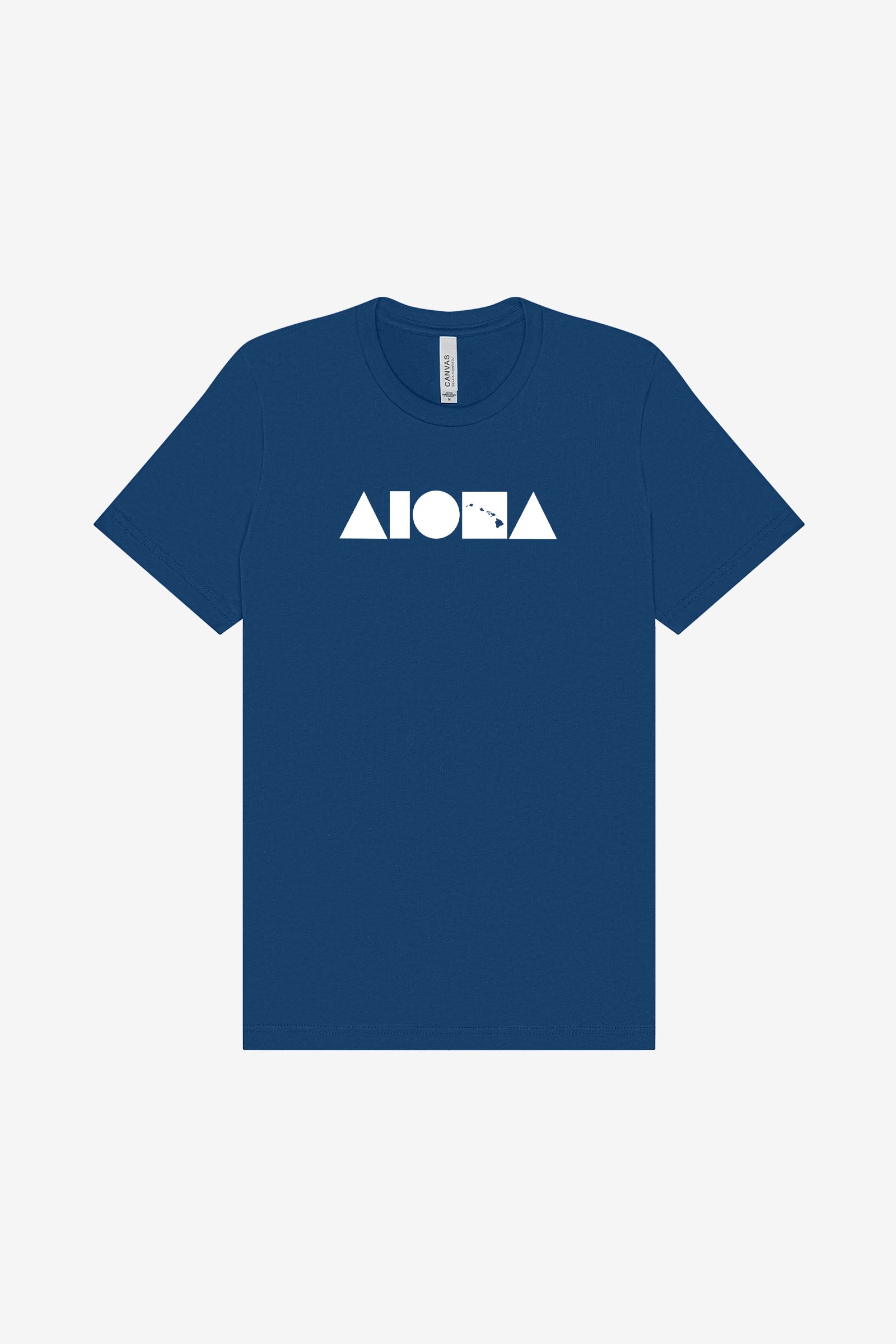ISLAND SHAPES Cool Blue Unisex Tee