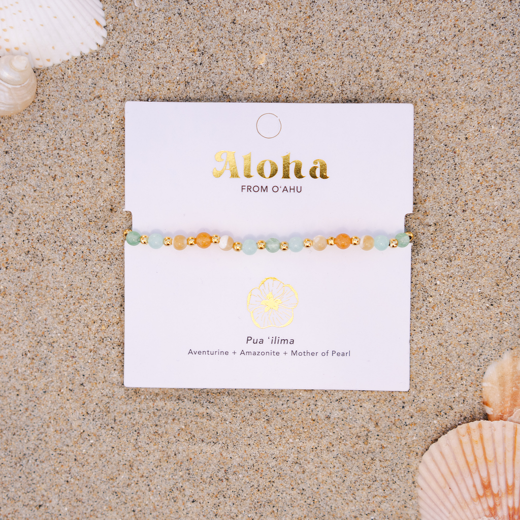 OAHU 4mm Hawaii Healing Bracelet