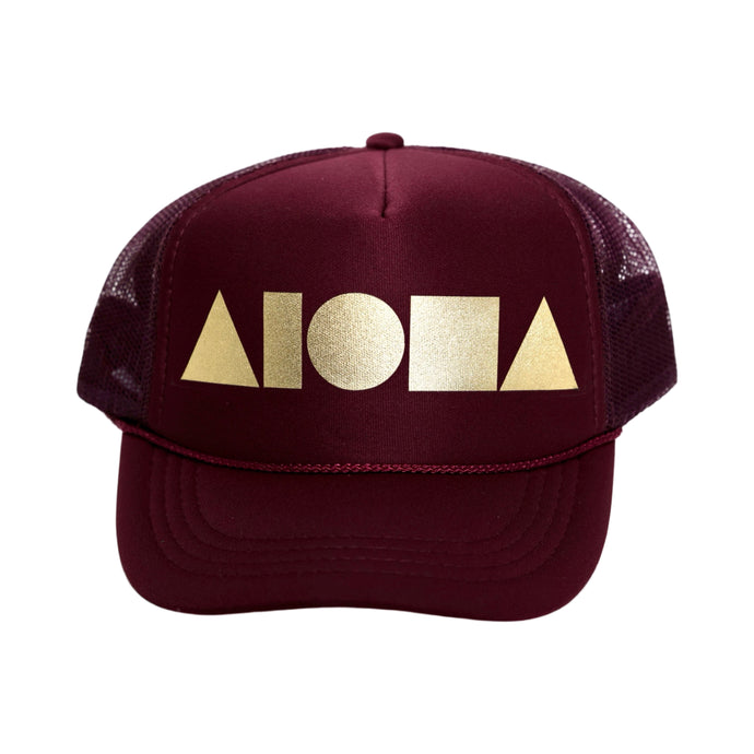 MAROON/GOLD Youth Trucker