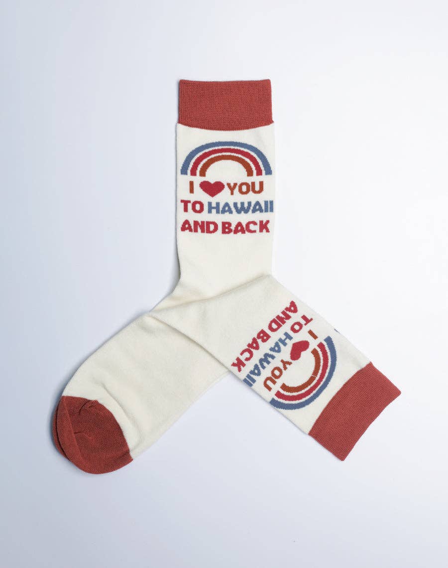 HAWAII LOVIN' Women's Crew Socks