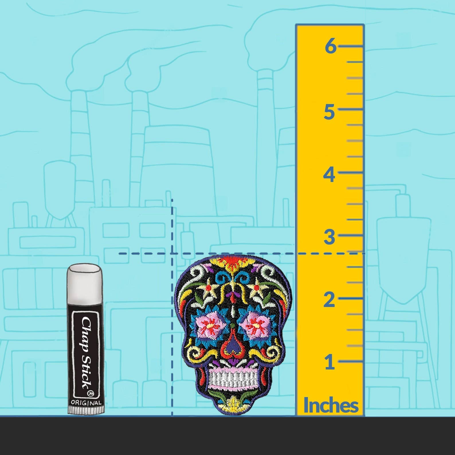 SUGAR SKULL Kosmic Soul Patch