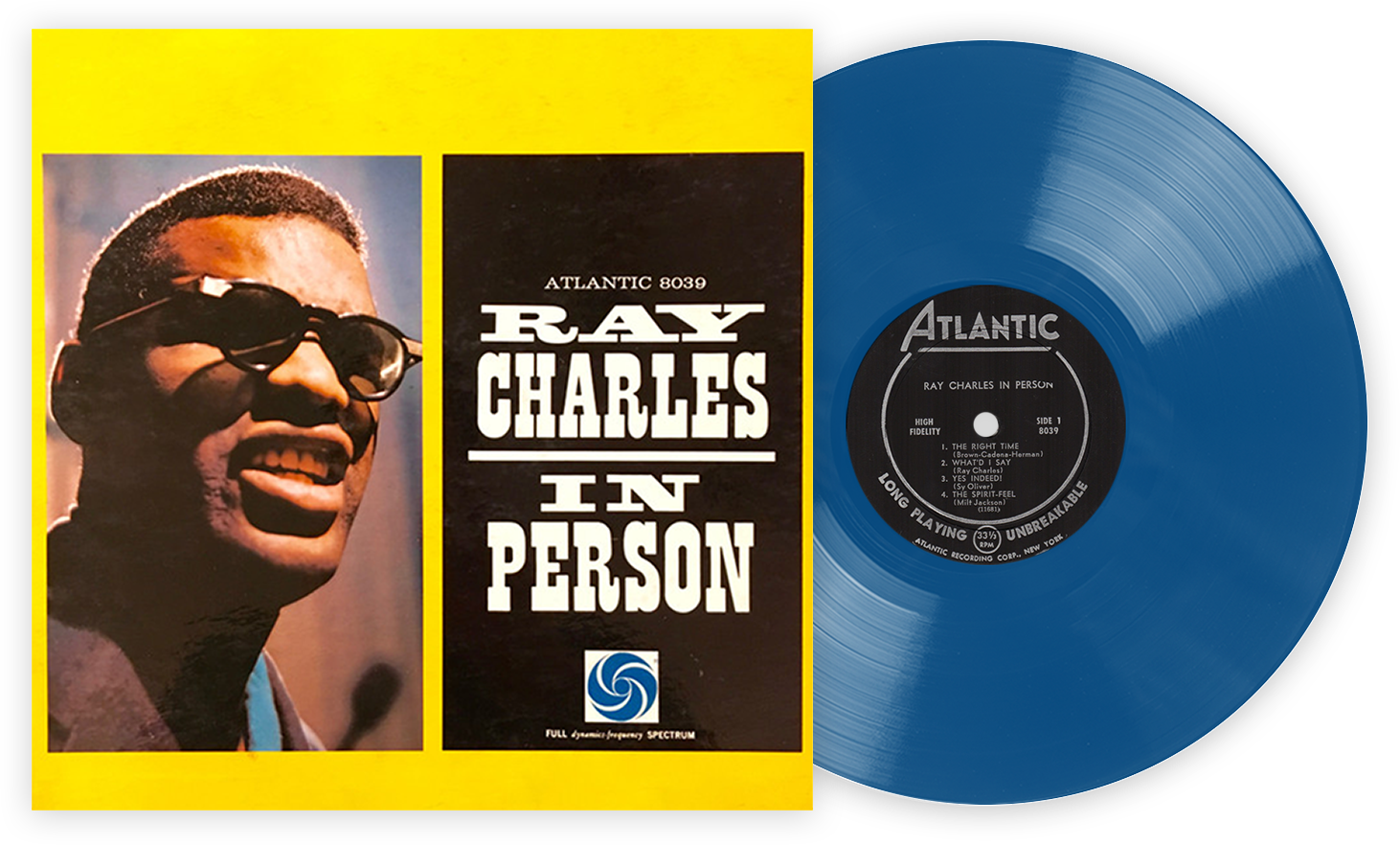 Ray Charles — Ray Charles In Person | 1960 Jazz Blues Vinyl LP: Default Title