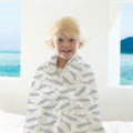 WHALE Muslin Keiki Swaddle