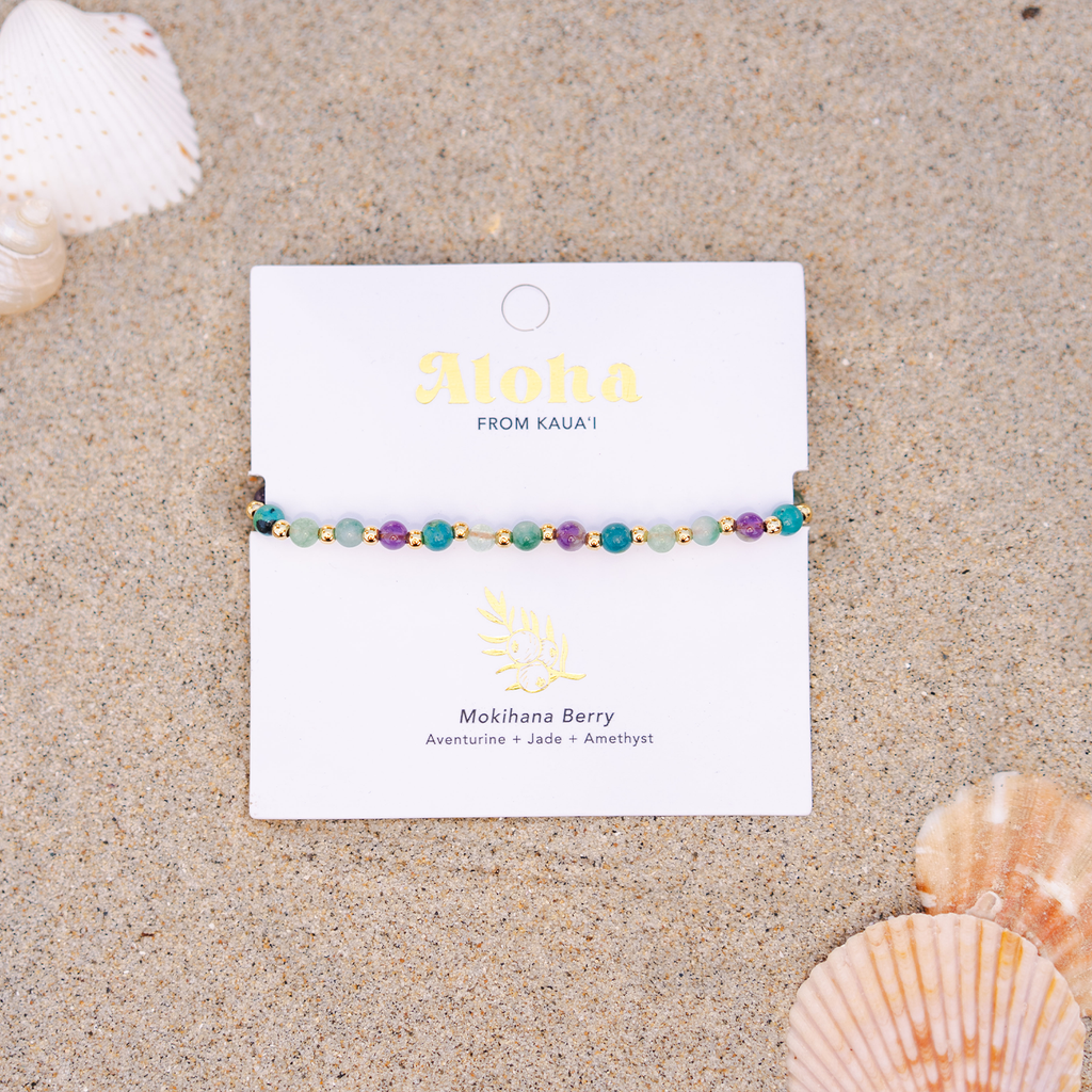 KAUA'I 4mm Hawaii Healing Bracelet