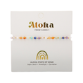 ALOHA STATE OF MIND 3mm Adjustable Beaded Bracelet | Hawaii Healing Collection