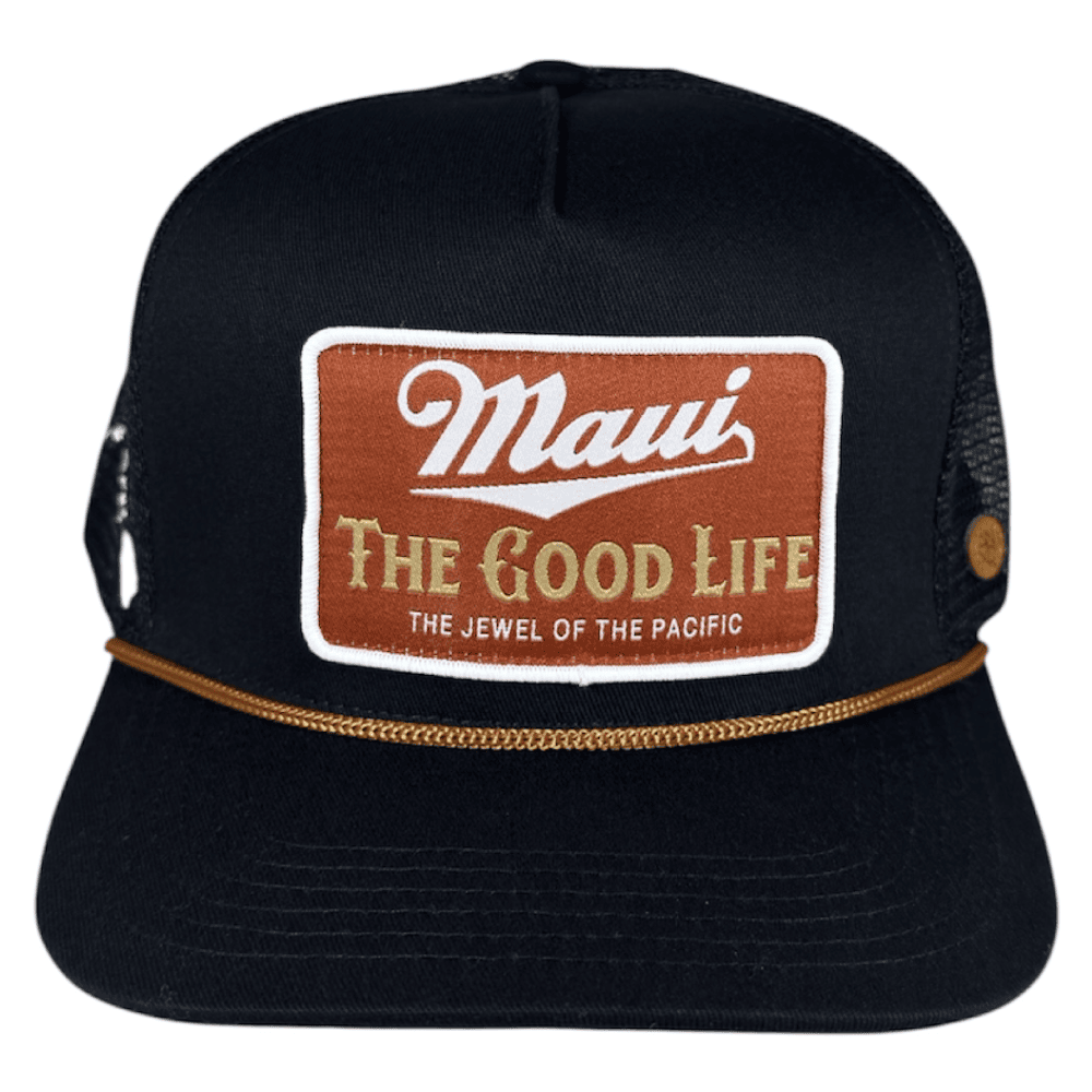 MAUI GOOD LIFE ANXD Black Adult Snapback