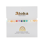 ALOHA STATE OF MIND 4mm Hawaii Healing Bracelet