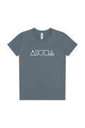 MAUKA TO MAKAI Steel Blue Youth Tee