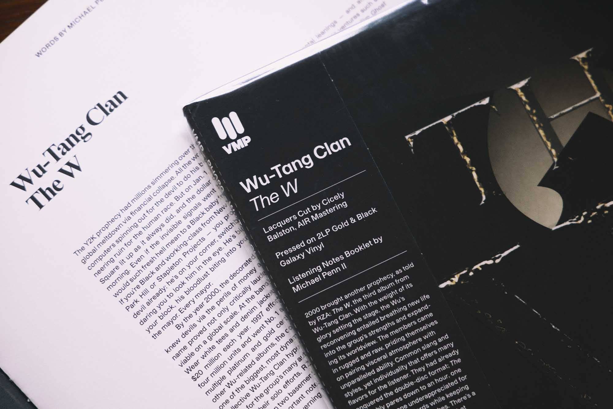Wu-Tang Clan — The W | 2000 Hip-Hop Vinyl LP