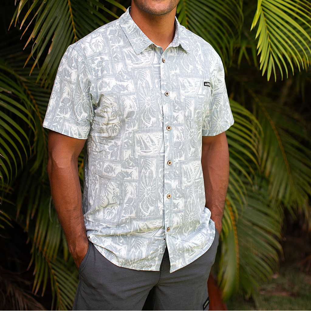 OFFSHORE Short Sleeve Aloha Shirt