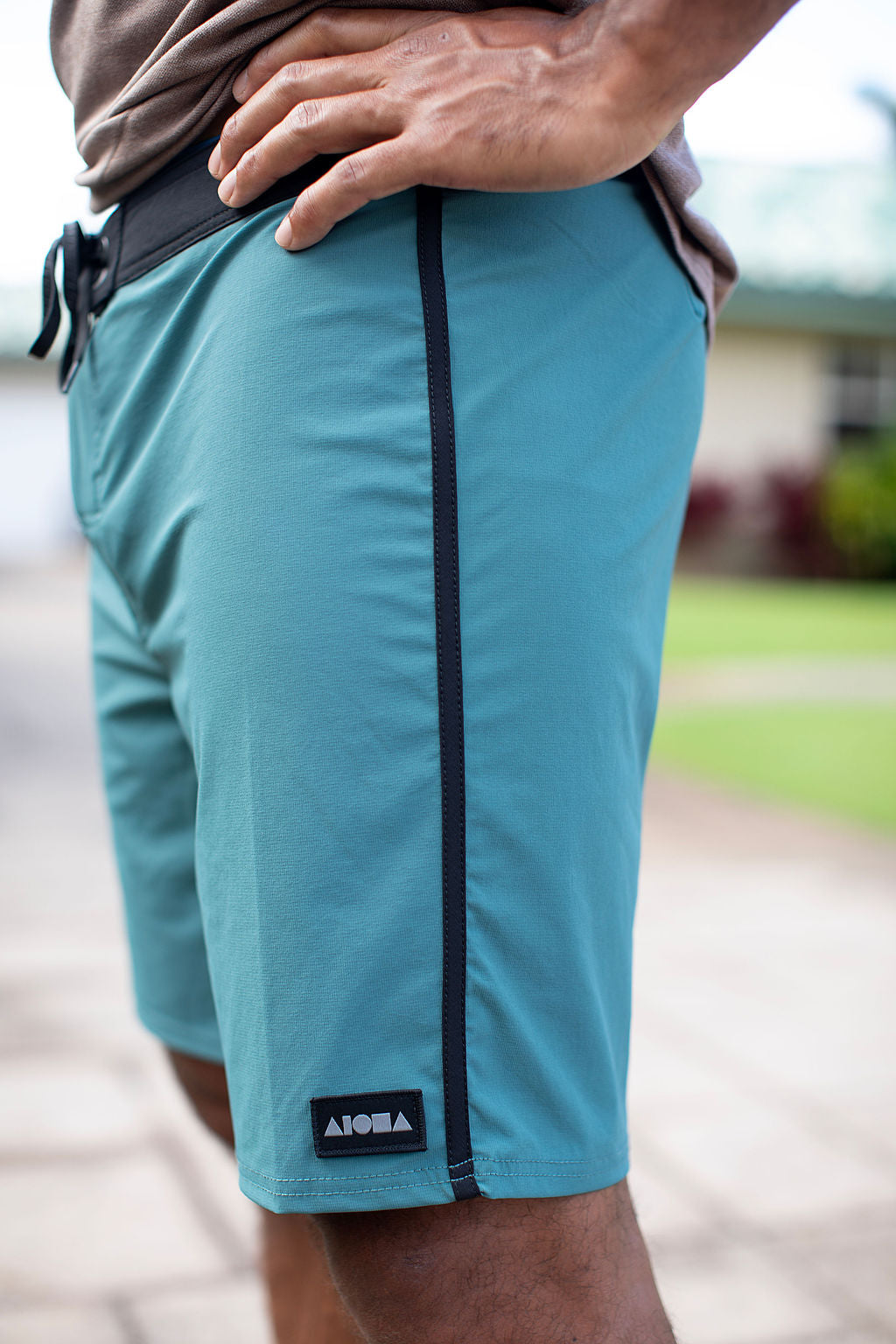JOYO Teal Adult Board Shorts