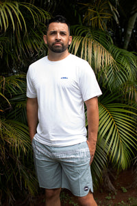 HYBRID White Unisex UPF50 Sun Shirt