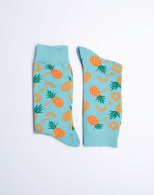 ALOHA PINEAPPLE Men's Crew Socks