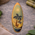 Bamboo Hawaii Surfboard Sticker