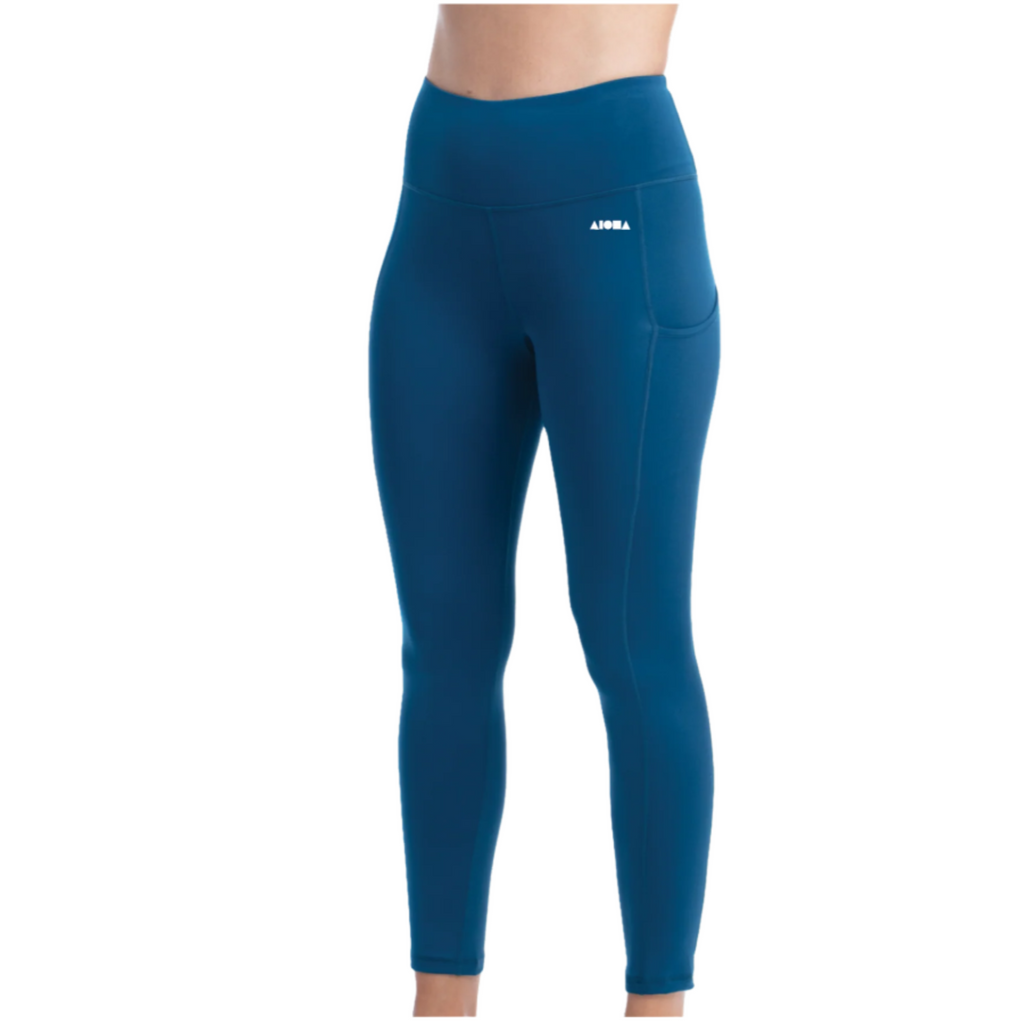 ERICA Blue Athletic Leggings