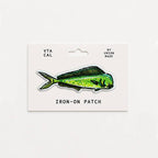 MAHI MAHI Decorative Iron On Embroidered Patch | Union Made