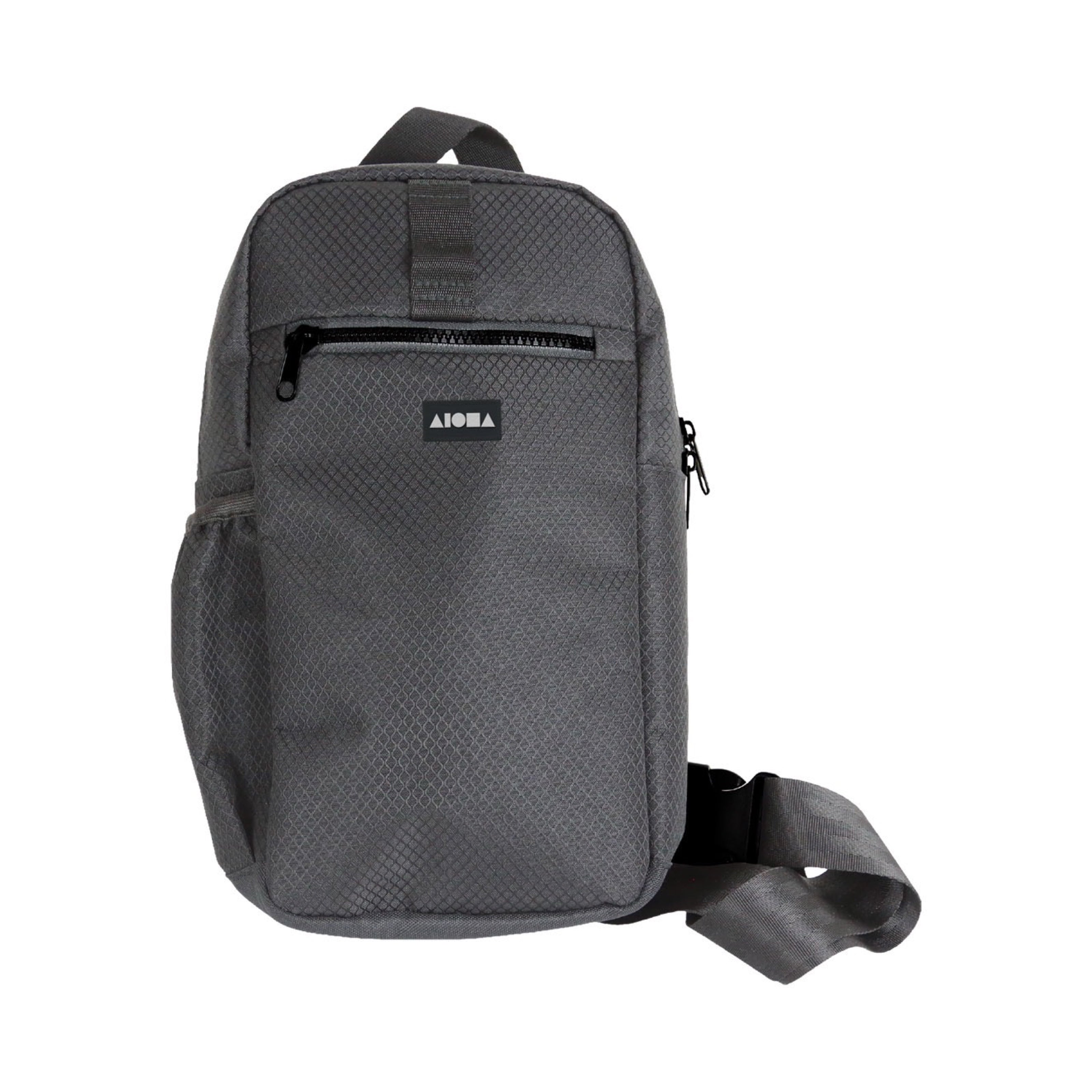 HOPPER Grey Crossbody Pouch