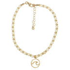 COASTAL WAVE Charm Anklet