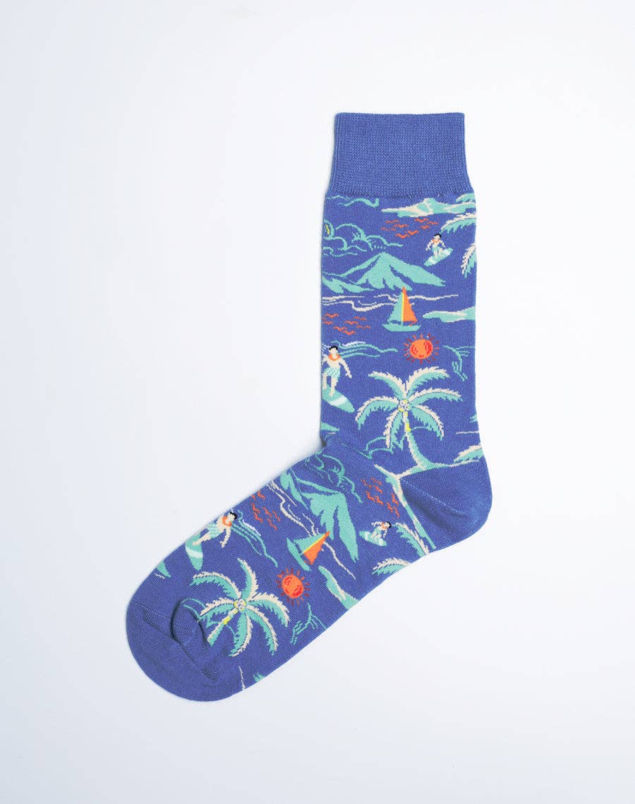 Beach DAY Men's Crew Socks