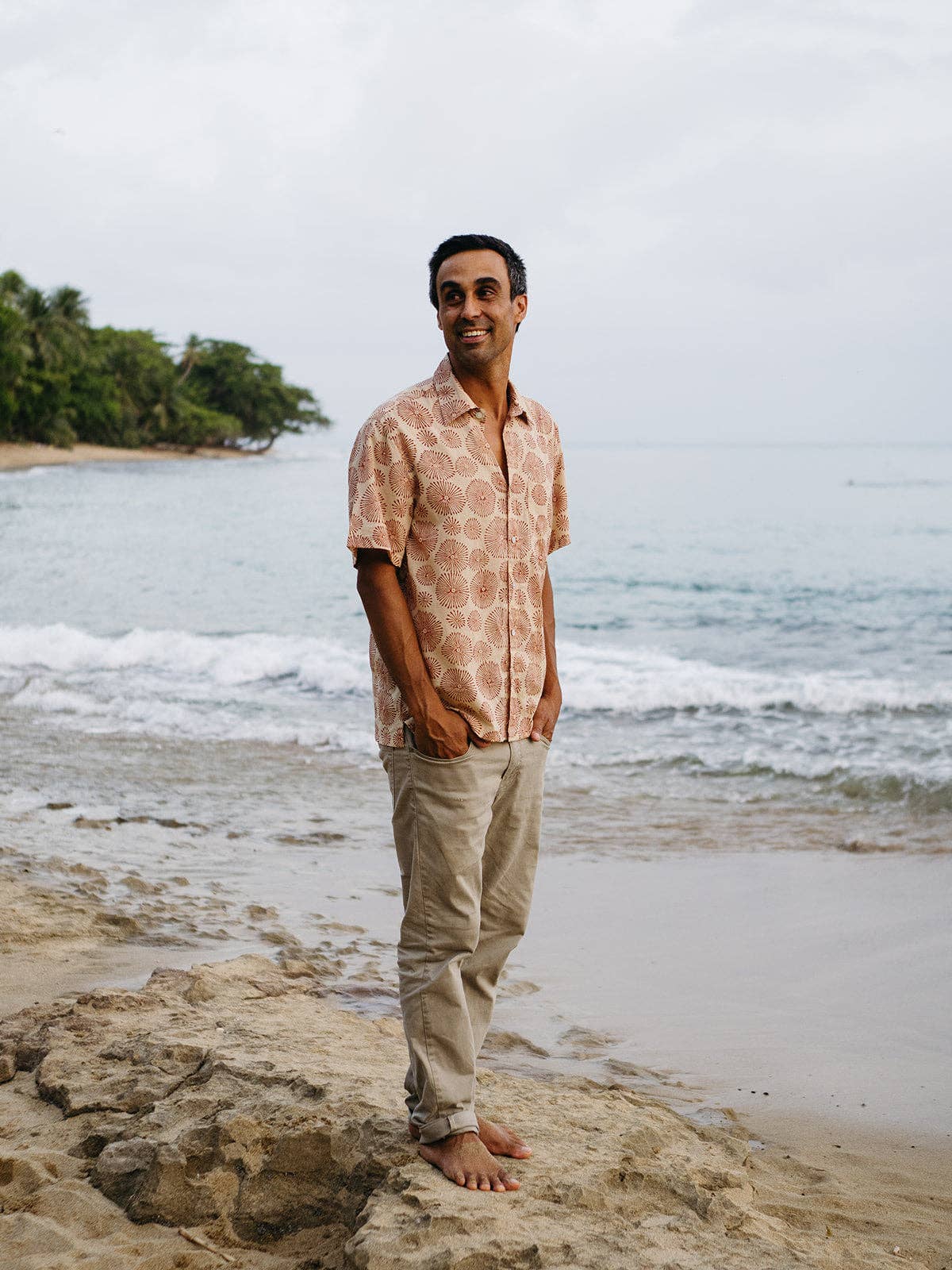BRICK Opihi Short Sleeve Button Down Shirt