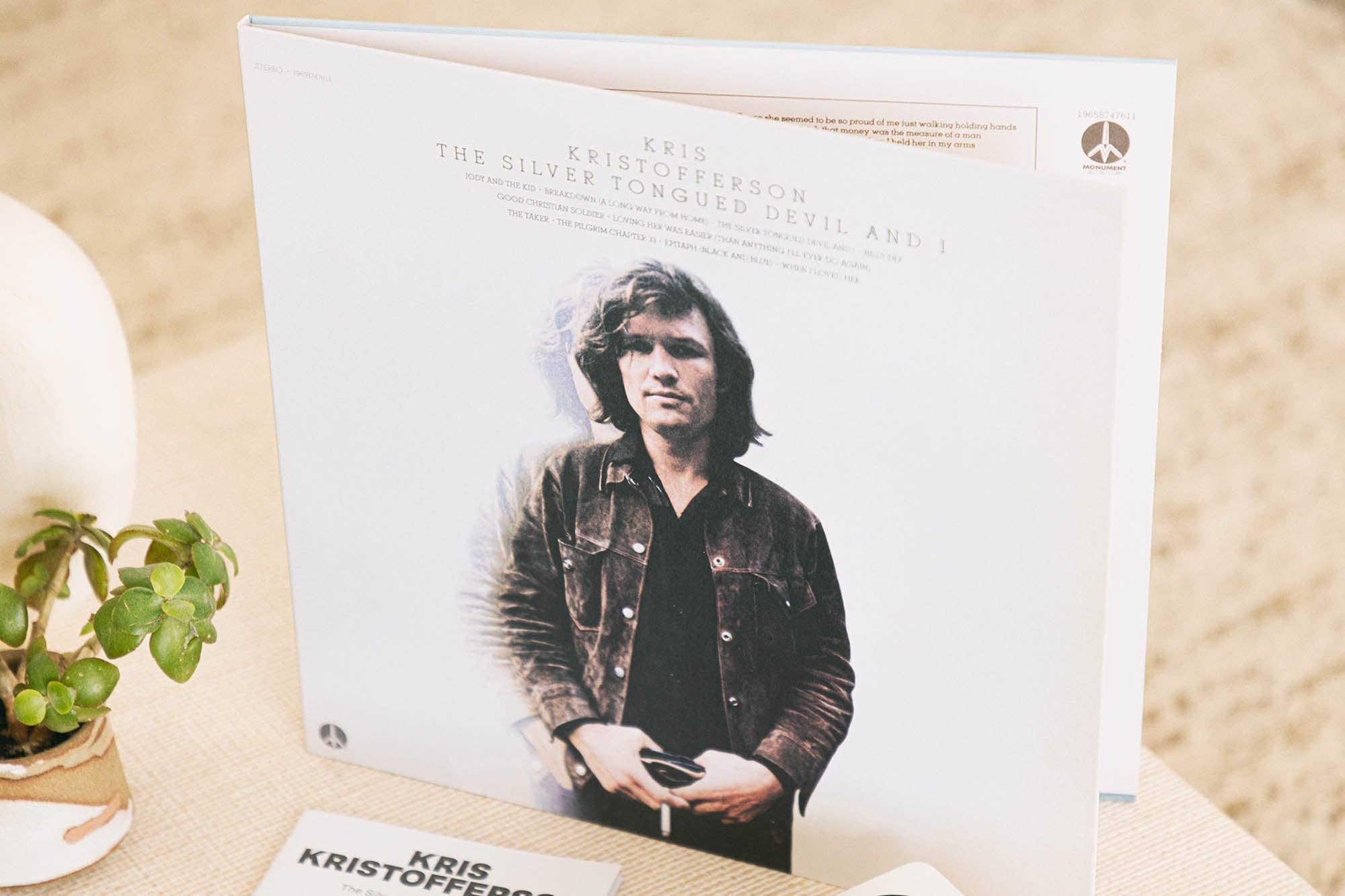 Kris Kristofferson — The Silver Tongued Devil and I | 1971 Country Vinyl LP: Default Title