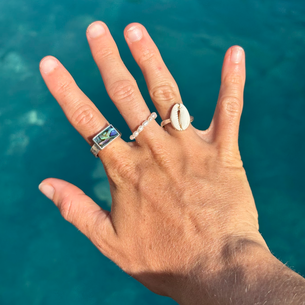 MORGAN Handmade Abalone Ring