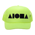 NEON YELLOW /BLACK Adult Trucker