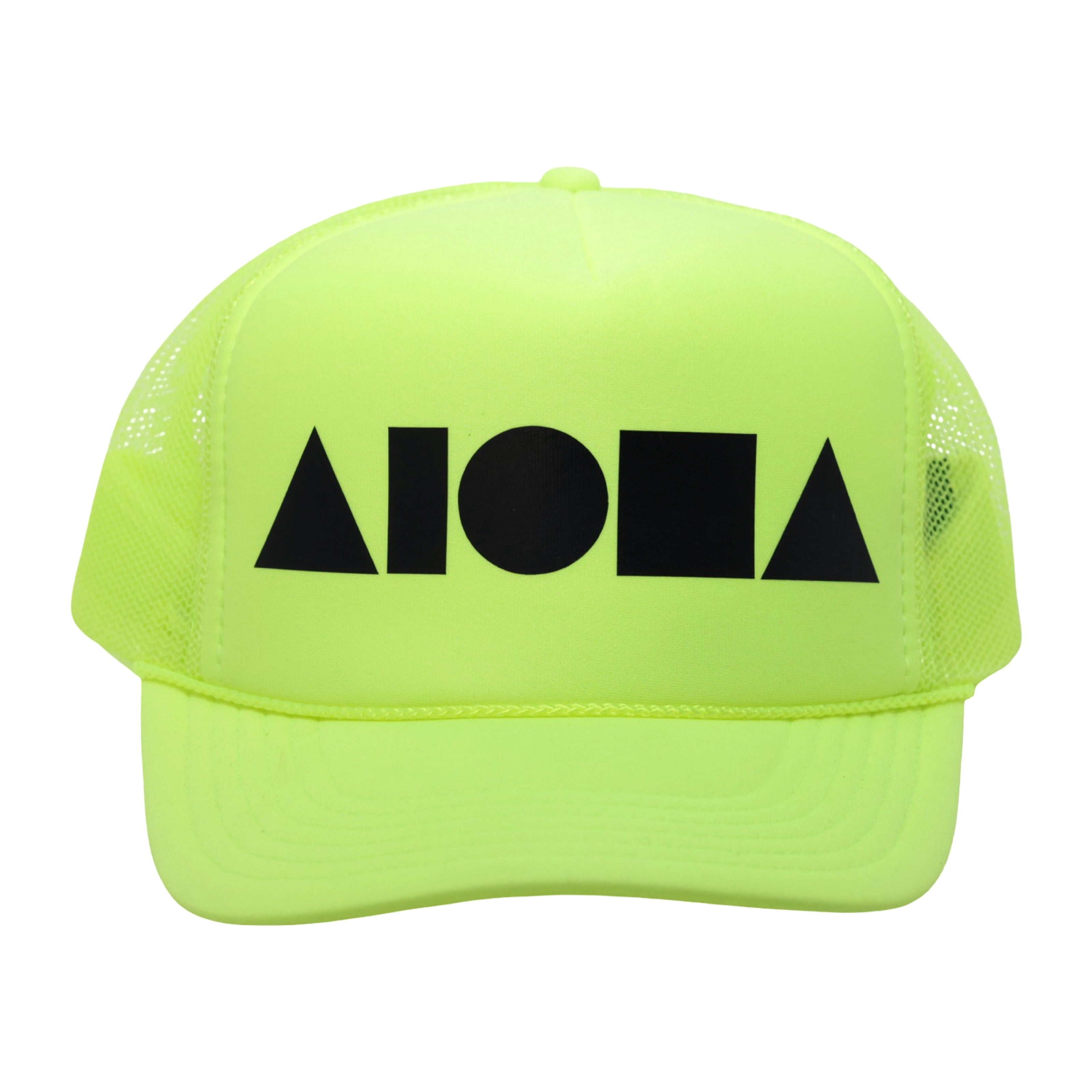 NEON YELLOW /BLACK Adult Trucker