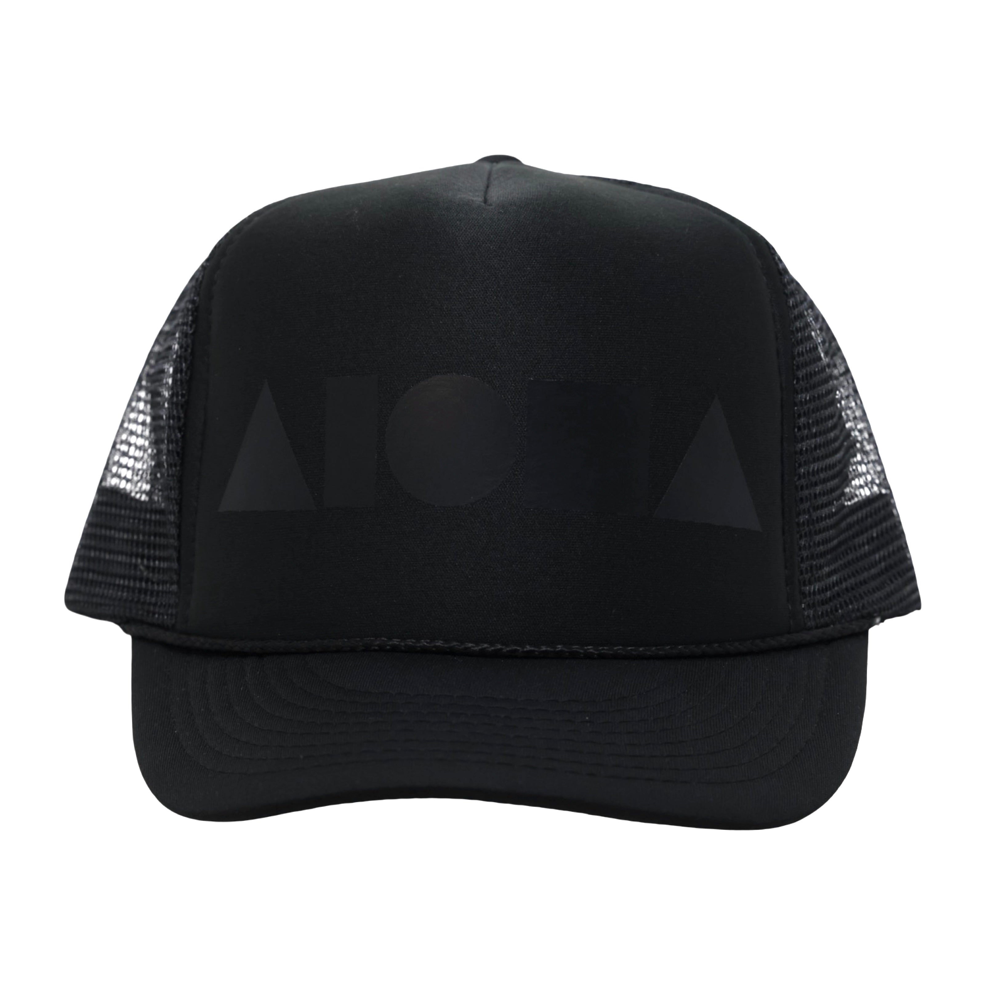 BLACK/MATTE BLACK Adult Trucker
