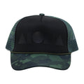 HAWAII ISLAND CAMO/BLACK/MATTE BLACK Adult Trucker