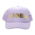 LILAC/GOLD Adult Trucker