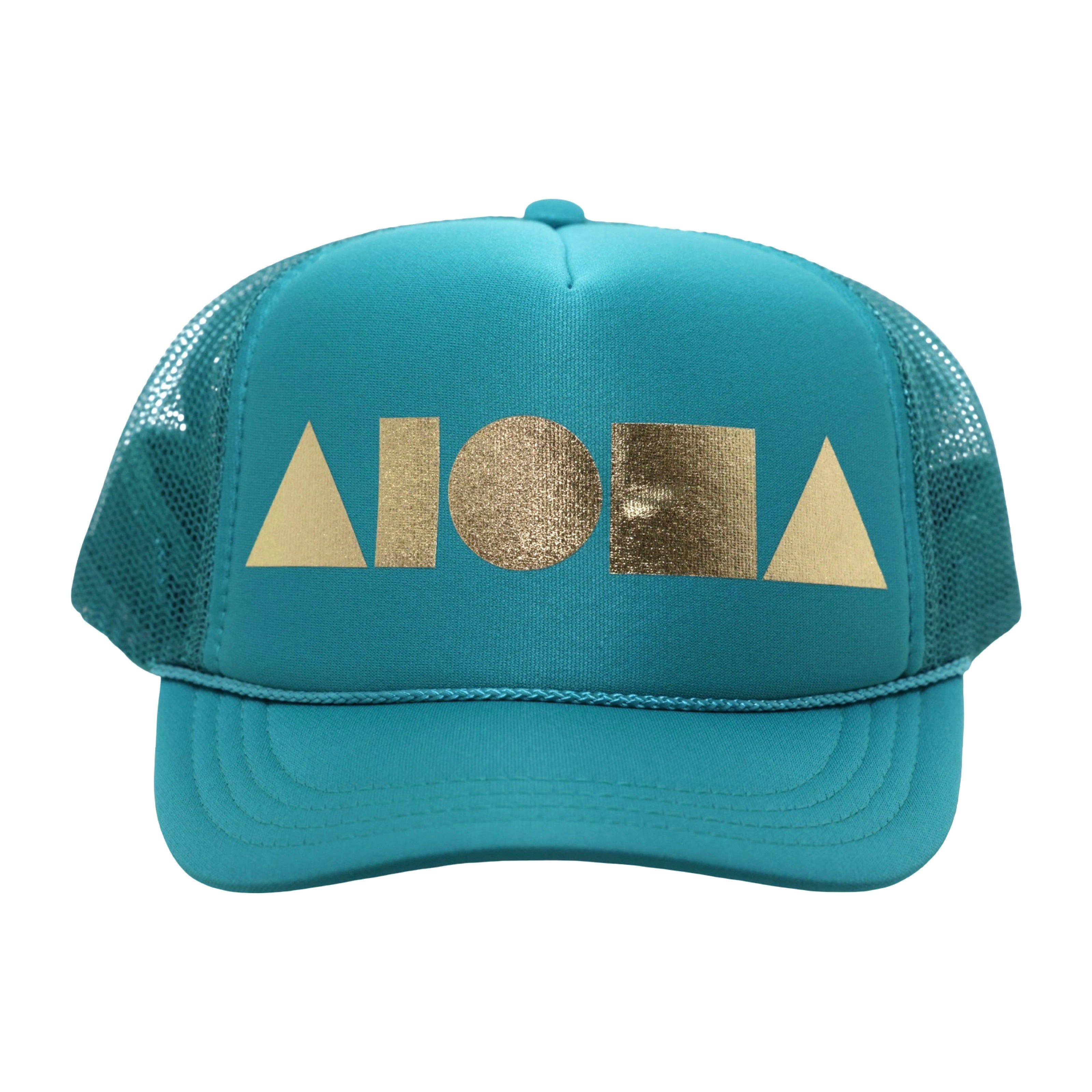 ALOHA SHAPES JADE GOLD Youth Trucker