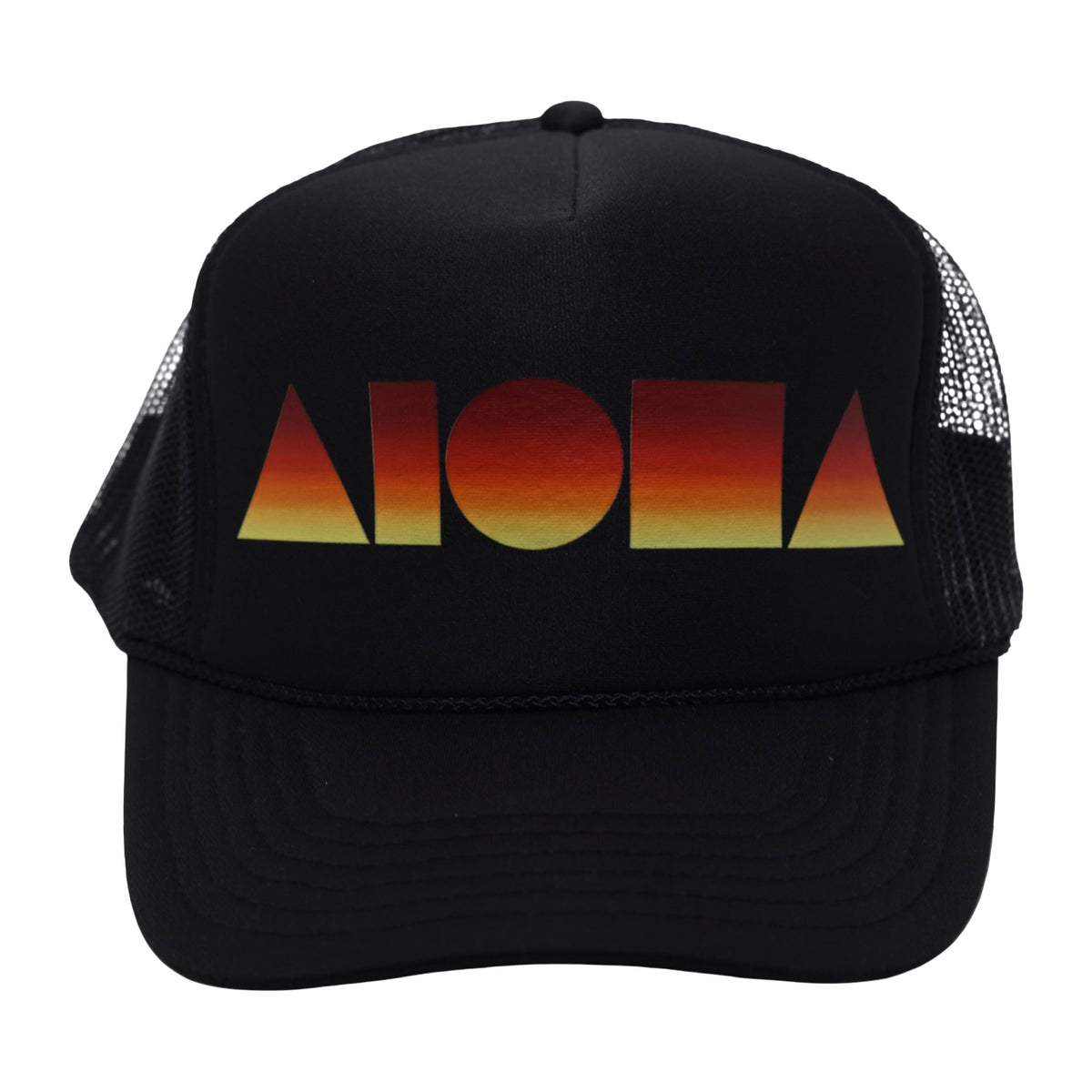 Limited Edition OMBRE SUNSET/BLACK Adult Trucker
