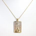 DIVINE Pendant 14K Gold Fill Necklace